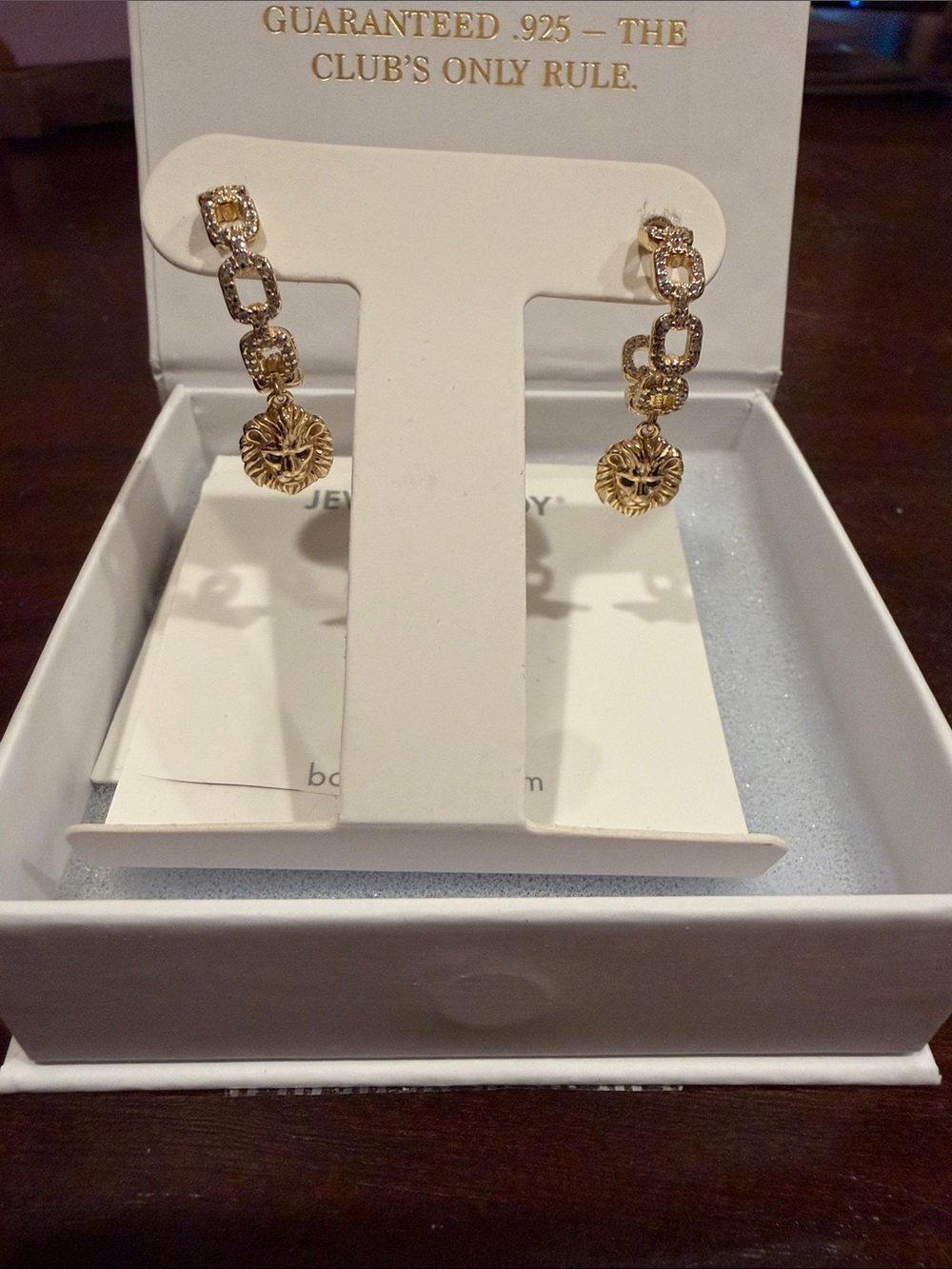 Hear Her Roar: Vermeil - .925 Sterling Gold Plating